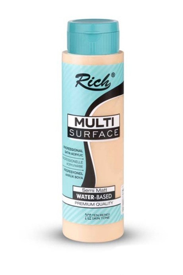Rich 500 cc Multi Surface Akrilik Boya - 2122 Ten Renk Akrilik Hobi Boyası Rich 500 cc Multi Surface Akrilik Boya - 2122 Ten Renk Akrilik Hobi Boyası, 8682374110602, Hobi Boyaları, 8682374110602