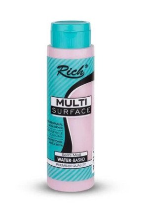 Rich 500 cc Multi Surface Akrilik Boya - 2168 Lila Renk Akrilik Hobi Boyası