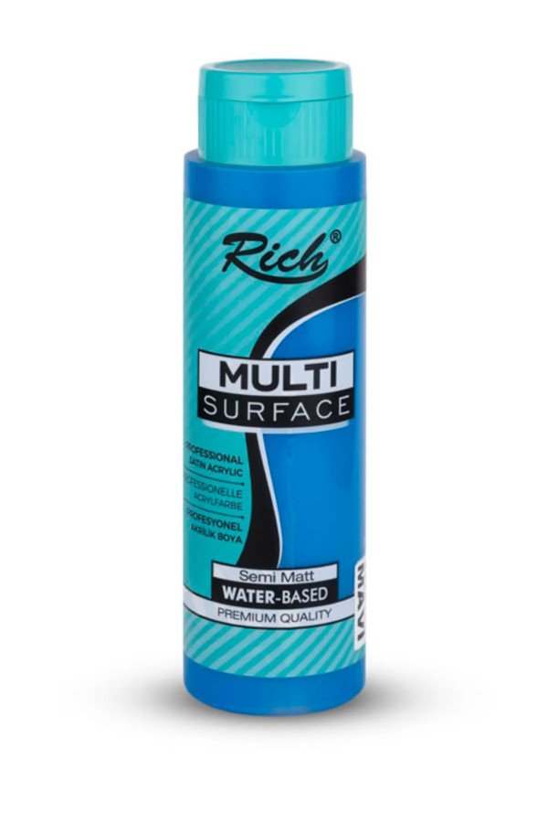 Rich 500 cc Multi Surface Akrilik Boya - 2198 Koyu Mavi Renk Akrilik Hobi Boyası Rich 500 cc Multi Surface Akrilik Boya - 2198 Koyu Mavi Renk Akrilik Hobi Boyası, 8682374110725, Hobi Boyaları, 8682374110725