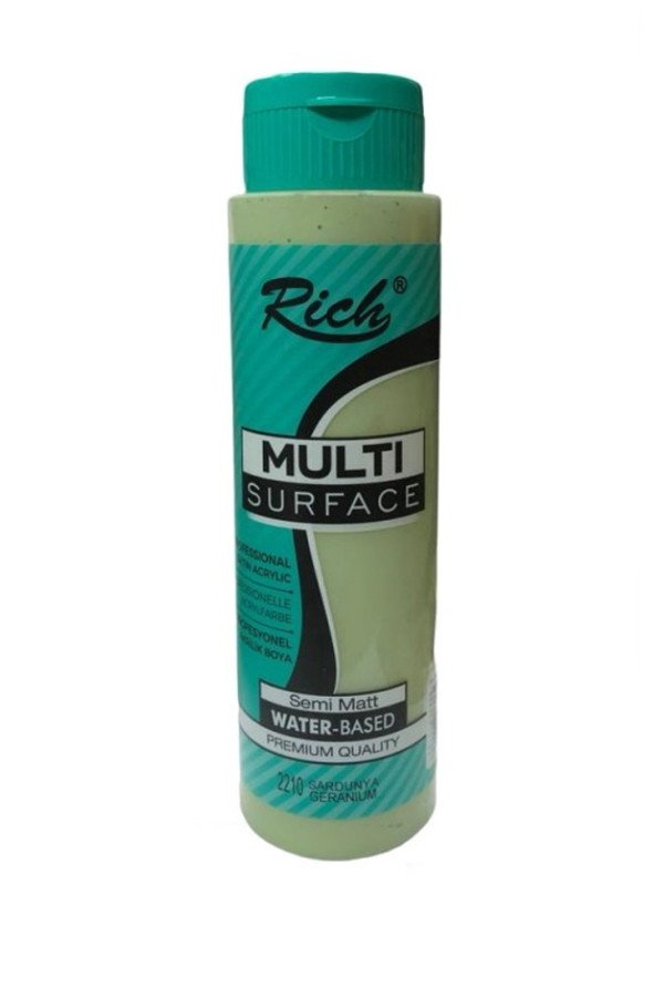 Rich 500 cc Multi Surface Akrilik Boya - 2210 Sardunya Renk Akrilik Hobi Boyası, syf8682374111951, Hobi Boyaları, syf8682374111951