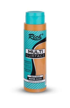 Rich 500 cc Multi Surface Akrilik Boya - 2228 Karmel Renk Akrilik Hobi Boyası