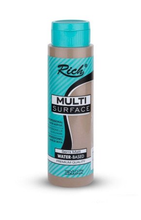Rich 500 cc Multi Surface Akrilik Boya - 2286 Vizon Renk Akrilik Hobi Boyası Rich 500 cc Multi Surface Akrilik Boya - 2286 Vizon Renk Akrilik Hobi Boyası