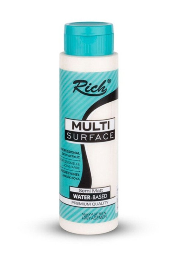 Rich 500 cc Multi Surface Akrilik Boya - 2300 Yasemen Renk Akrilik Hobi Boyası Rich 500 cc Multi Surface Akrilik Boya - 2300 Yasemen Renk Akrilik Hobi Boyası, 8682374027610, Hobi Boyaları, 8682374027610