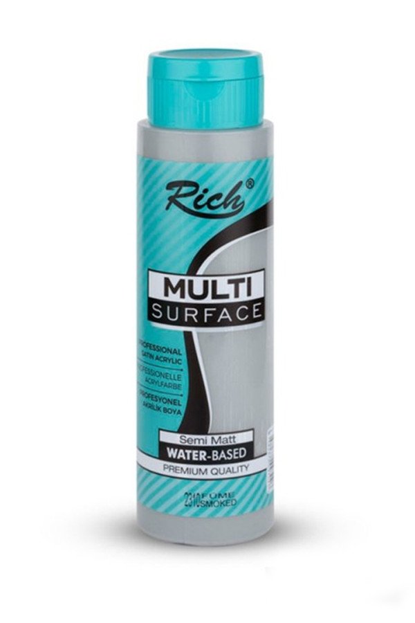 Rich 500 cc Multi Surface Akrilik Boya - 2310 Füme Renk Akrilik Hobi Boyası Rich 500 cc Multi Surface Akrilik Boya - 2310 Füme Renk Akrilik Hobi Boyası, 8682374097026, Hobi Boyaları, 8682374097026