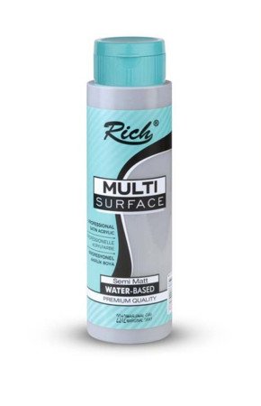 Rich 500 cc Multi Surface Akrilik Boya - 2312 Marjinal Gri Renk Akrilik Hobi Boyası Rich 500 cc Multi Surface Akrilik Boya - 2312 Marjinal Gri Renk Akrilik Hobi Boyası
