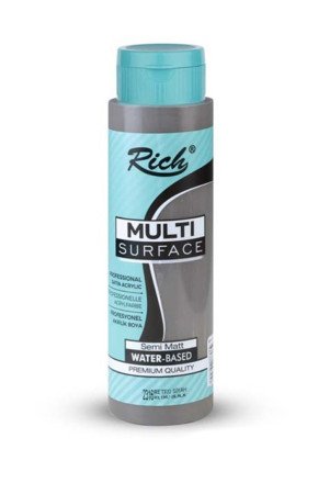 Rich 500 cc Multi Surface Akrilik Boya - 2316 Retro Siyah Renk Akrilik Hobi Boyası Rich 500 cc Multi Surface Akrilik Boya - 2316 Retro Siyah Renk Akrilik Hobi Boyası
