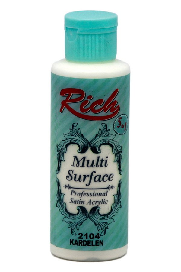 Rich Multi Surface 120 cc Akrilik Boya - Rich Kardelen 2104 Hobi Boyası Rich Multi Surface 120 cc Akrilik Boya - Rich Kardelen 2104 Hobi Boyası