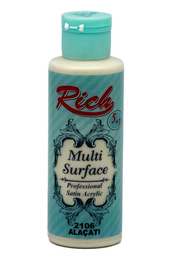 Rich Multi Surface 120 cc Akrilik Boya - Rich Alaçatı 2106 Hobi Boyası Rich Multi Surface 120 cc Akrilik Boya - Rich Alaçatı 2106 Hobi Boyası