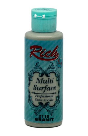 Rich Multi Surface 120 cc Akrilik Boya - Rich Granit 2110 Hobi Boyası