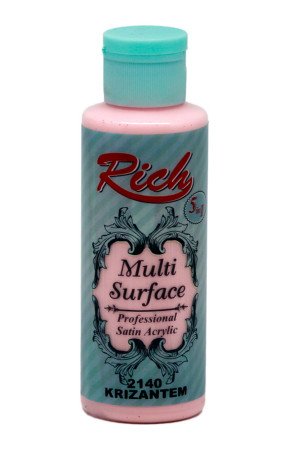 Rich Multi Surface 120 cc Akrilik Boya - Rich Krizantem 2140 Hobi Boyası Rich Multi Surface 120 cc Akrilik Boya - Rich Krizantem 2140 Hobi Boyası