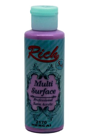 Rich Multi Surface 120 cc Akrilik Boya - Rich Hercai 2170 Hobi Boyası