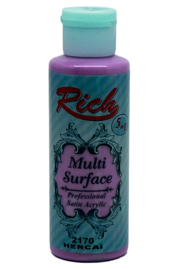 Rich Multi Surface 120 cc Akrilik Boya - Rich Hercai 2170 Hobi Boyası Rich Multi Surface 120 cc Akrilik Boya - Rich Hercai 2170 Hobi Boyası