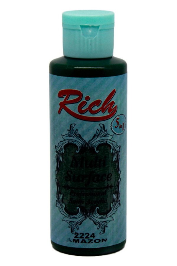 Rich Multi Surface 120 cc Akrilik Boya - Rich Amazon 2224 Hobi Boyası Rich Multi Surface 120 cc Akrilik Boya - Rich Amazon 2224 Hobi Boyası