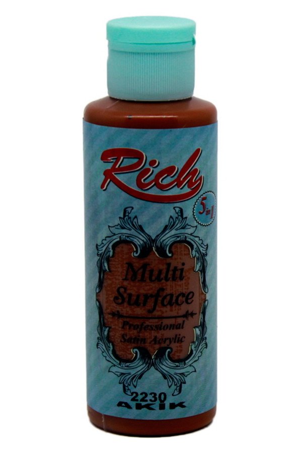 Rich Multi Surface 120 cc Akrilik Boya - Rich Akik 2230 Hobi Boyası Rich Multi Surface 120 cc Akrilik Boya - Rich Akik 2230 Hobi Boyası