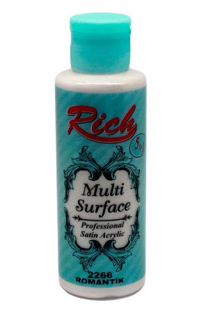 Rich Multi Surface 120 cc Akrilik Boya - Rich Romantik 2266 Hobi Boyası Rich Multi Surface 120 cc Akrilik Boya - Rich Romantik 2266 Hobi Boyası