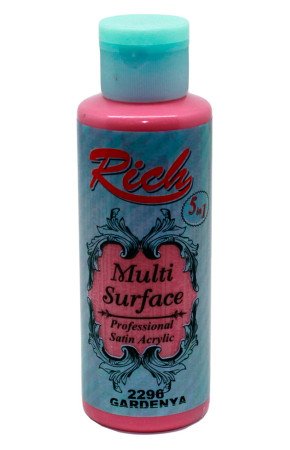 Rich Multi Surface 120 cc Akrilik Boya - Gardenya 2296 Rich Multi Surface 120 cc Akrilik Boya - Gardenya 2296