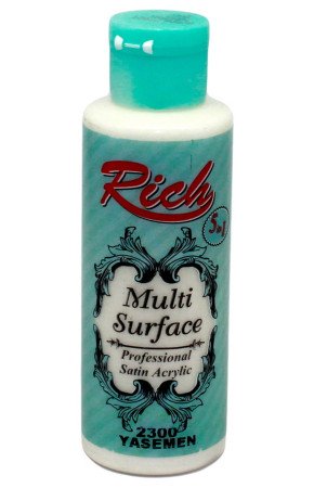 Rich Multi Surface 120 cc Akrilik Boya - Yasemen 2300 Rich Multi Surface 120 cc Akrilik Boya - Yasemen 2300