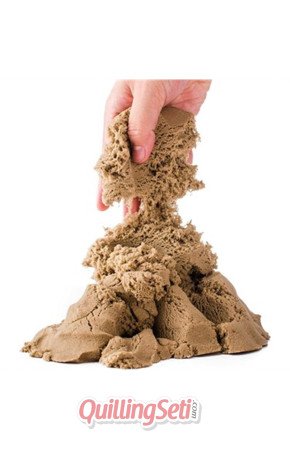 Kinetik Kum, Oyun Kumu Sarı Renk, 500 gr, Farklı Renk Seçenekleriyle Eğlenceyi Keşfedin! Kinetik Kum, Oyun Kumu Sarı Renk, 500 gr, Farklı Renk Seçenekleriyle Eğlenceyi Keşfedin!