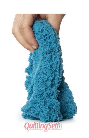 Kinetik Kum, Oyun Kumu Mavi Renk, 500 gr, Farklı Renk Seçenekleriyle Eğlenceyi Keşfedin! Kinetik Kum, Oyun Kumu Mavi Renk, 500 gr, Farklı Renk Seçenekleriyle Eğlenceyi Keşfedin!