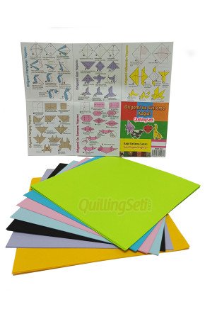 Origami kağıdı - Origami 20X20cm 200 AdetliSade Düz Renkli Origami Kağıt Yapım Seti Origami kağıdı - Origami 20X20cm 200 AdetliSade Düz Renkli Origami Kağıt Yapım Seti
